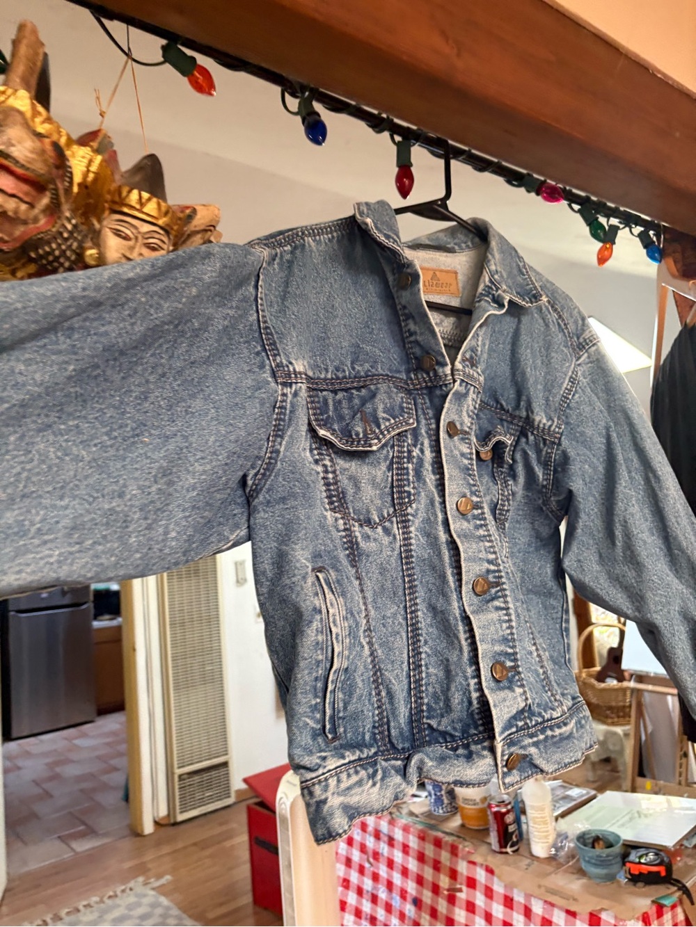 Vintage LIPSTAR Denim Jacket — Size S